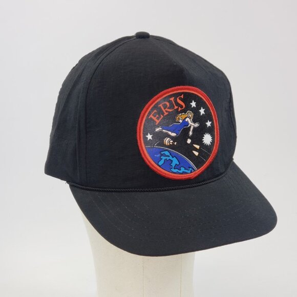 Vintage 80's ERIS Exoatmospheric Reentry Interceptor Subsystem Snapback Hat Cap - Picture 1 of 8